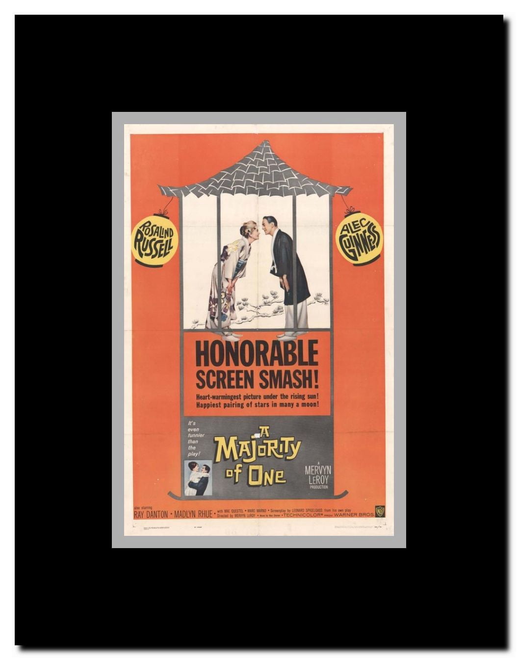 Majority of One Framed Movie Poster