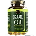 thumbnail image 1 of MAJU's Oregano Oil Capsules, 60 Count - 2-in-1 Blended Softgel, Oil of Oregano with Black Seed Oil, Edible Dietary Supplement for Seasonal Wellness, Immune Support, Minerals, Digestion, 1 of 7