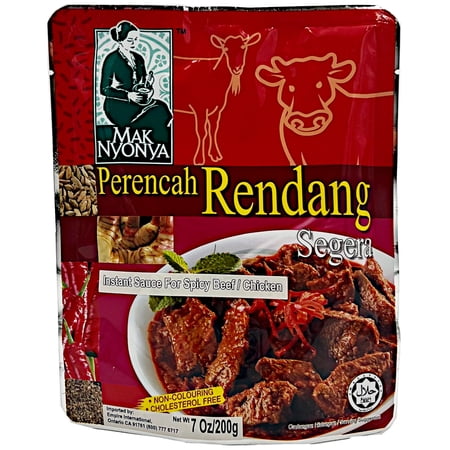 Mak Nyonya Rendang Sauce 199g, Pack of 3