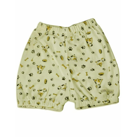 Mak the Yak - Baby Boys Shorts 27348-6-12Months (ivory dogs)