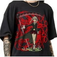 thumbnail image 1 of Maka Albarn T-shirt, Soul Eater Manga Anime Shirt,Military Green color,size L, 1 of 5