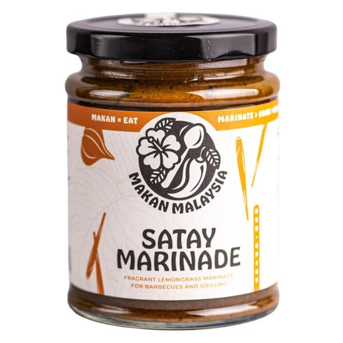 Makan Malaysia Satay Marinade 300g, British Import (Pack of 2)
