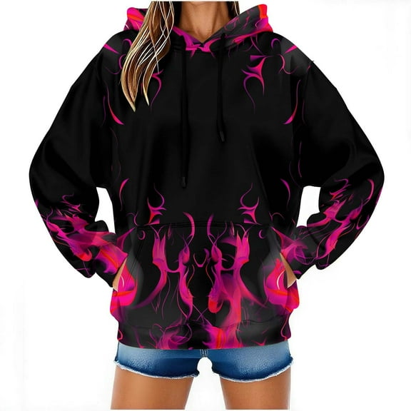 Makaor Holiday Sweatshirts Mens Pockets Big and Tall Hooded Tops Graphic Long Sleeve Pullover Tees Fall Winter Clothes