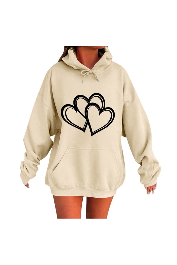 Womens Zip Hoodie Tunic Sweatshirt with Pockets Fleece Long Sleeve Pullover Graphic Oversized Casual Tops