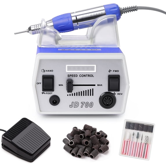 Makartt JD700 Portable Manicure Nail Drill Kit for Quick Fingernail ...