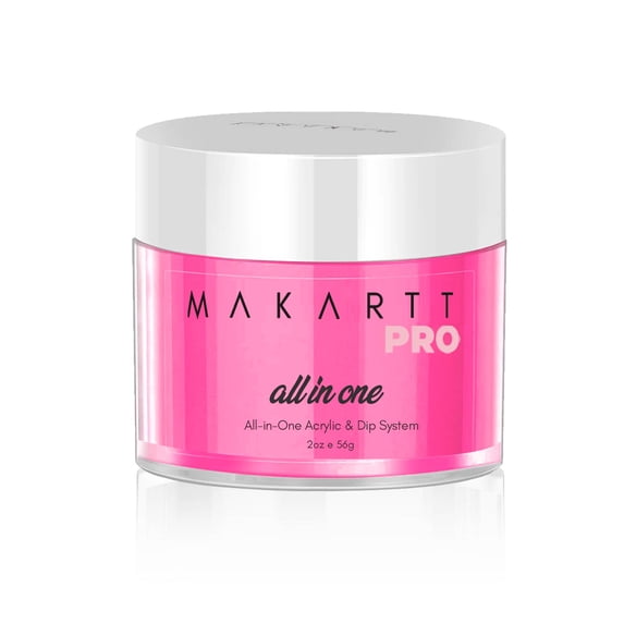 Makartt Pink Robot Nail Dip Powder All-in-One Acrylic & Dip Powder No Needed Nail Lamp French Manicure Nail Powder