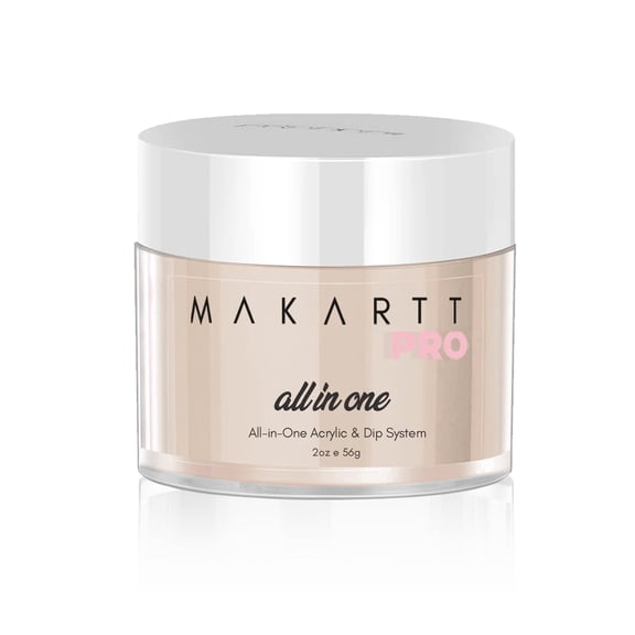 Makartt Teddy Bear Nail Dip Powder All-in-One Acrylic & Dip Powder No Needed Nail Lamp French Manicure Nail Powder