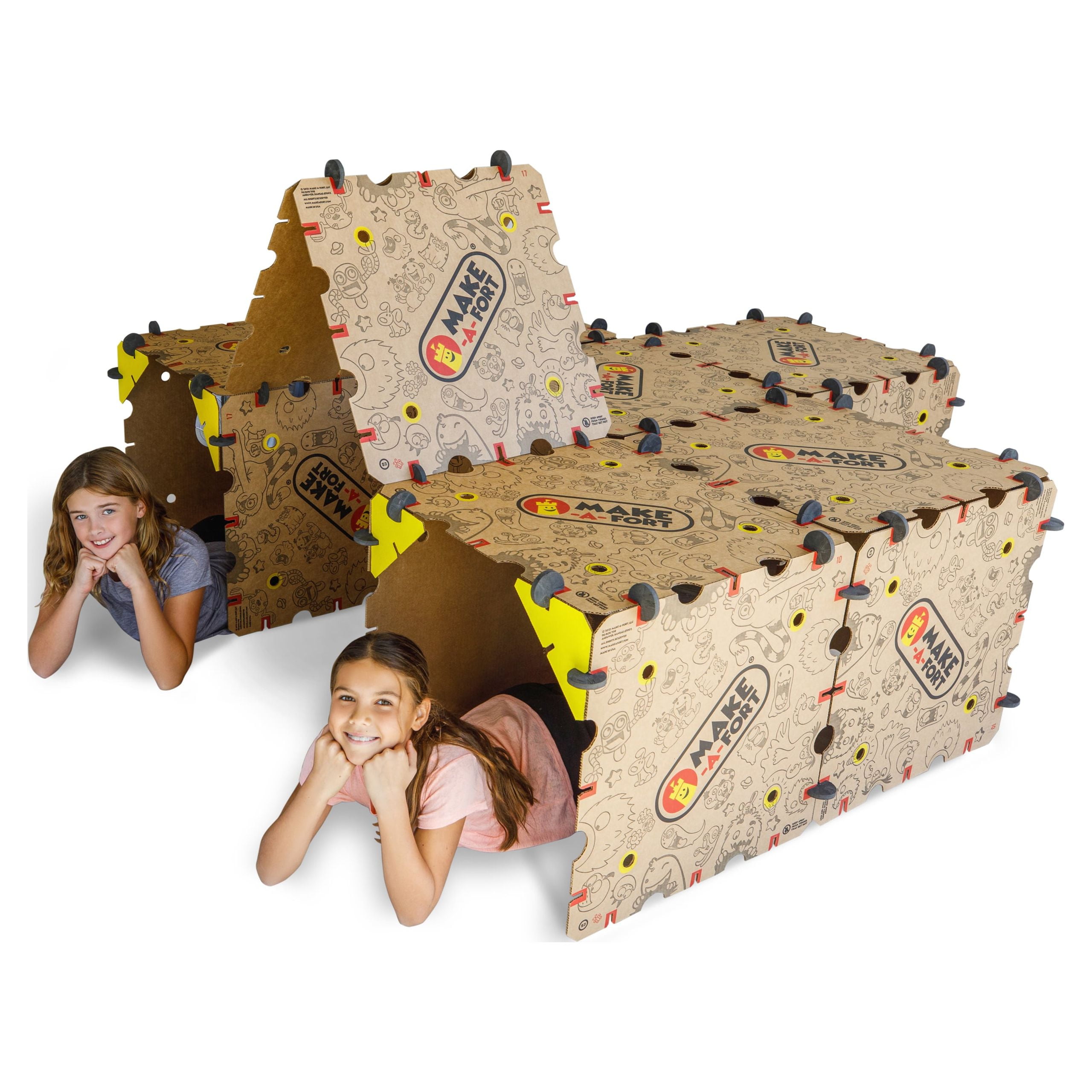 Molcey Blanket Fort Building Kit For Kids 4-8 8-12 - Build A Fort For Kids,  Ultimate Fort Builder - Kids Forts Indoor Fort, Outdoor For