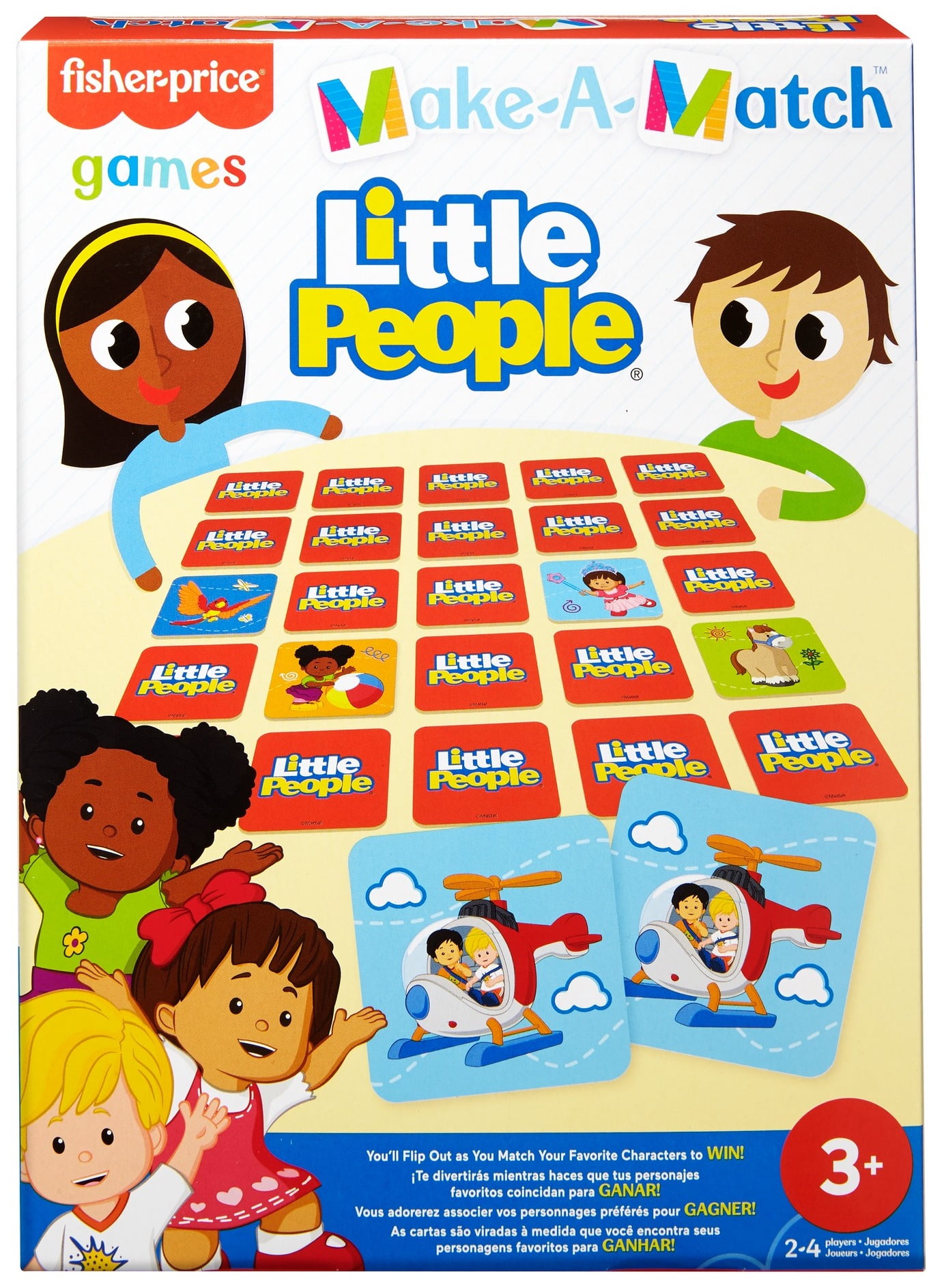 Make-A-Match Little People Card Game 