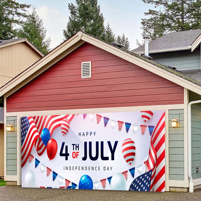 Make A Statement With Our Massive 480x210cm Independence Day Car Garage ...