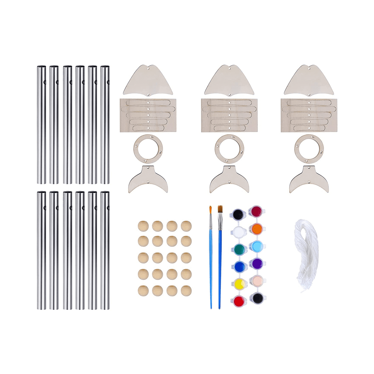 Make A Wind Chime Kits Arts and Crafts for Child Ages 4 5 6 7 8 DIY Kids Crafts Kits Christmas