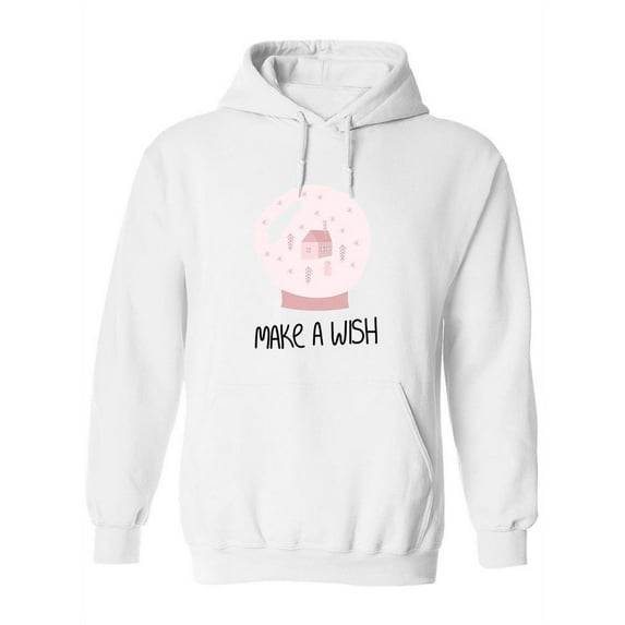 Make A Wish! Design Hoodie Women -Image by Shutterstock, Female Large