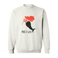thumbnail image 1 of Make A Wish ! Sweatshirt Women -Image by Shutterstock, Female 3X-Large, 1 of 4