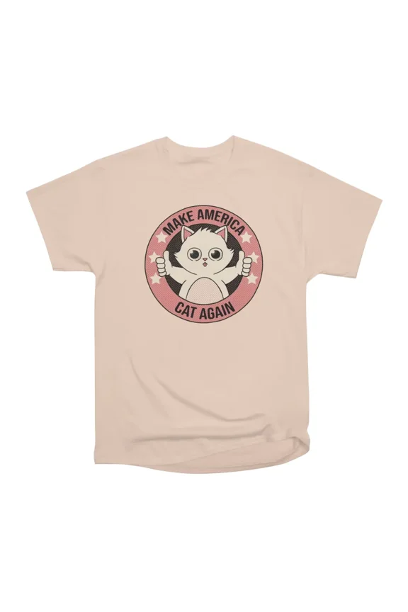 Make America Cat Again by Tobe Fonseca T-Shirt Tee Gift For Him Merch For Her Apparel For