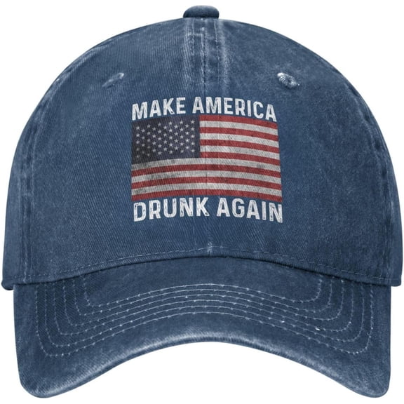 Make America Drunk Again Hat Men Baseball Caps Adjustable Cap