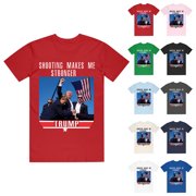 Make America Great Again, Dejupe Trendy Trump Shirt, Maga Printed Unisex Loose Drop Sleeve Tops, Embroidered American Flag Pullover，Casual Trump Shirts for Men 2024 Dark Gray, L