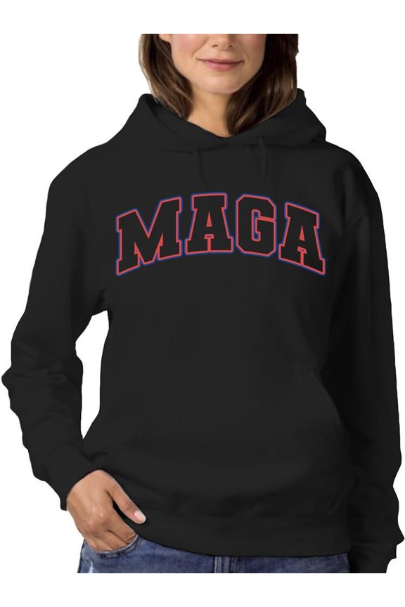 Make America Great Again Design Hoodie Women's