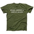 thumbnail image 1 of make america great again donald trump president 2016 adult tee, 1 of 6