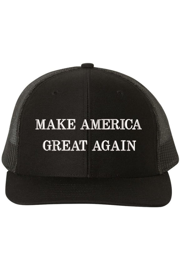 Make America Great Again Trucker Hat Donald Trump Slogan Adjustable Mesh & Snapback Cap