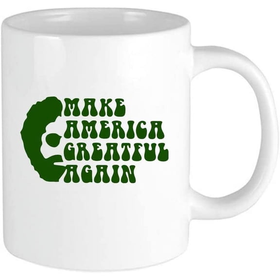 Make America Greatful Again White Coffee Mug 11Oz