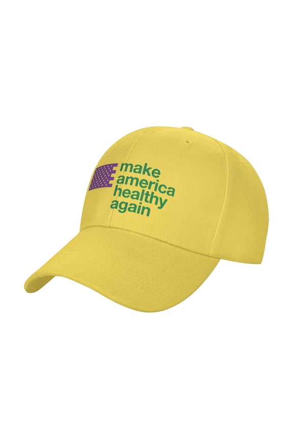 Make America Healthy Again Sandwich Cap Unisex Adjustable Adult Baseball Caps Casquette Hats Flat Cap
