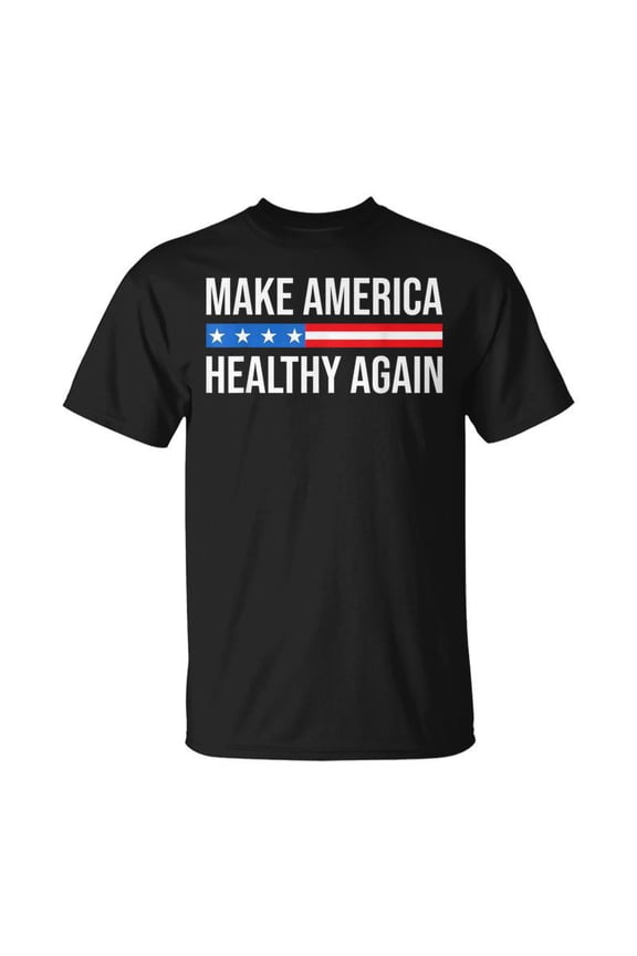 Make America Healthy Again Usa Flag TShirt