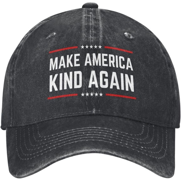 Make America Kind Again Denim Hat Be Kind Trucker Hat Men Women Dad Baseball Cap