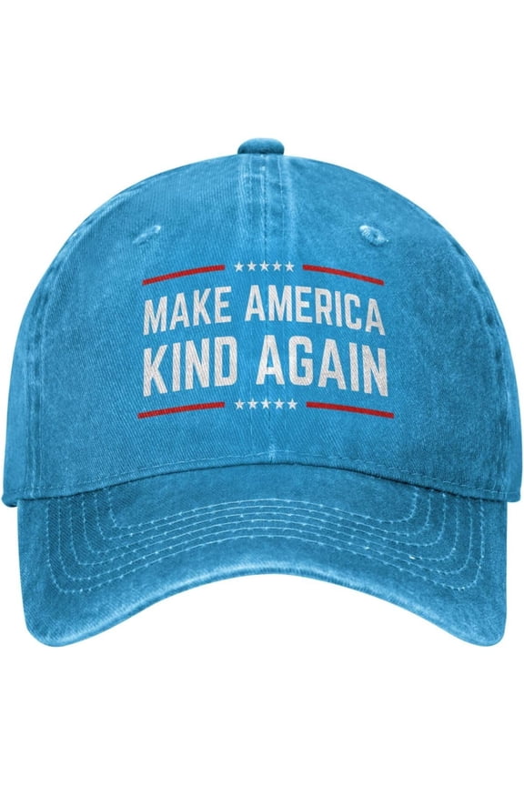 Make America Kind Again Denim Hat Be Kind Trucker Hat Men Women Dad Baseball Cap