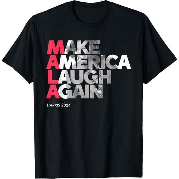 Make America Laugh Again Kamala-Harris 2024 Madam President T-Shirt
