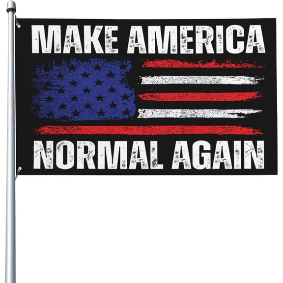 Make America Normal Again Flag 3x5 Flags Banner Outdoor Garden Yard Sign With 2 Grommets