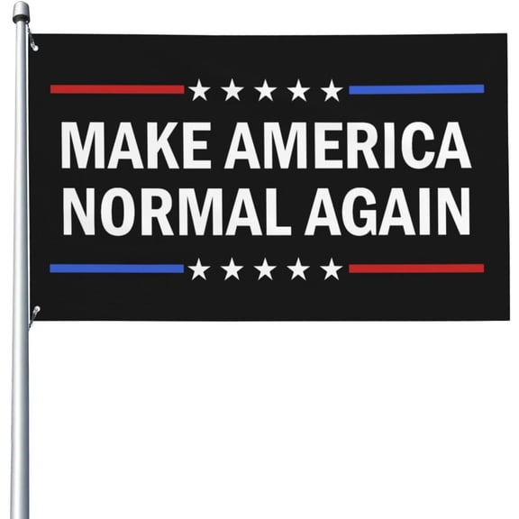 Make America Normal Again Flag 3x5 Flags Banner Outdoor Garden Yard Sign With 2 Grommets