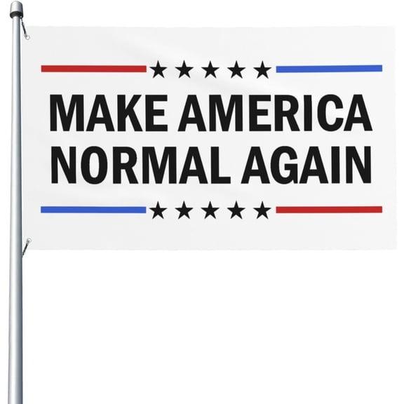 Make America Normal Again Flag 3x5 Flags Banner Outdoor Garden Yard Sign With 2 Grommets