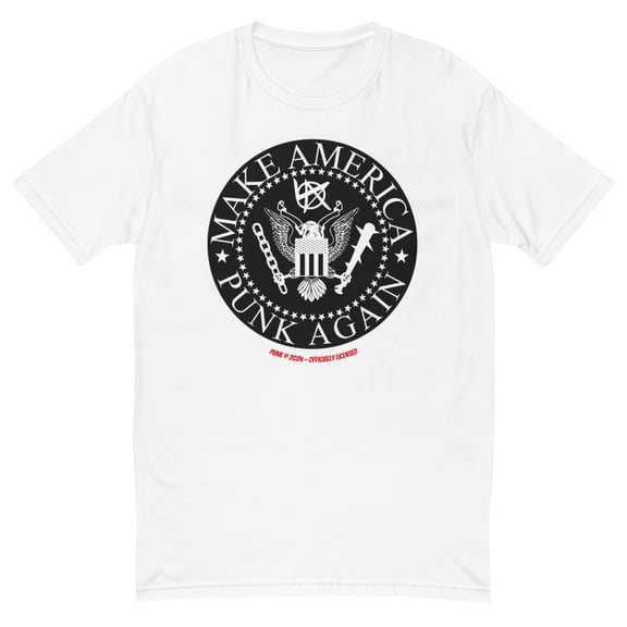 Make America PUNK Again - Hardcore Freedom Seal with Mohawk Patriot Eagle - Made in USA