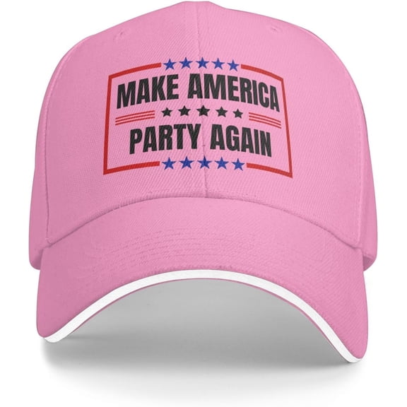 Make America Party Again 2025 2028 Baseball Cap Unisex Trucker Hat