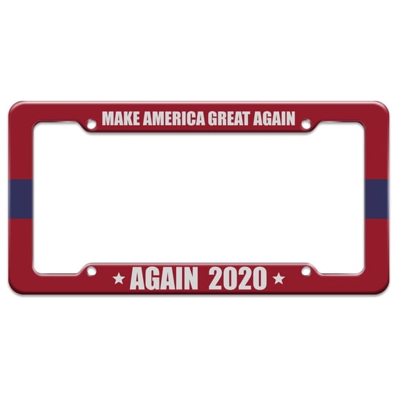 Make American Great Again Again 2020 License Plate Tag Frame