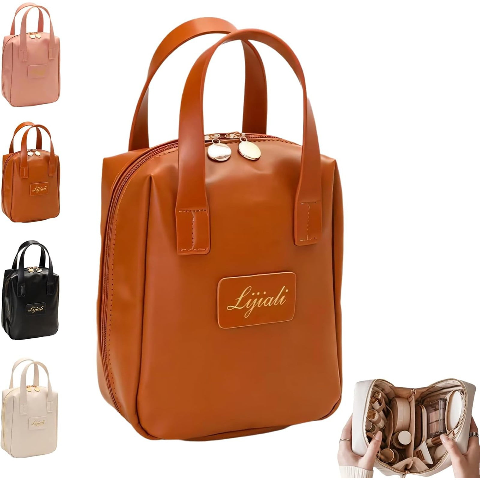 Make up Bag Set Hair Organizer Storage Bag Flight Attendant Luggage