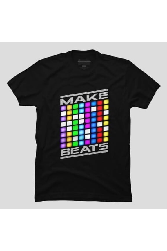 Make Beats With Launchpad Funny Music Producer, H12559 Unisex T-Shirt, Up to 5XL Available