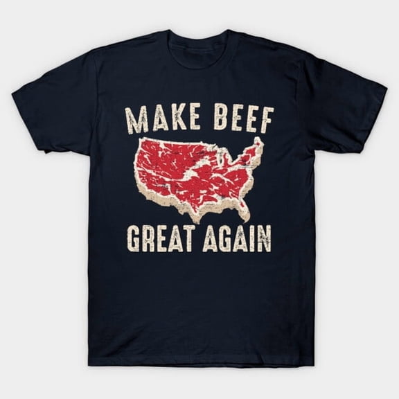 Make Beef Great Again American BBQ Party Funny Grill Master Smoker Cookout Unisex T-Shirt