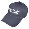 thumbnail image 1 of Make Brady Free Again Adjustable Velcro Strap Hat-Navy, 1 of 4