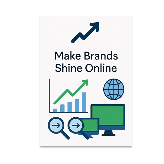 Make Brands Shine Online - Digital Marketing Enthusiast - 13x19 Poster Print
