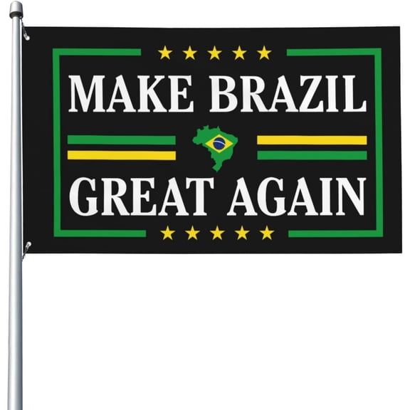 Make Brazil Great Again Flag 3x5 Flags Banner Tapestry For Yard Room Decor No Flagpole