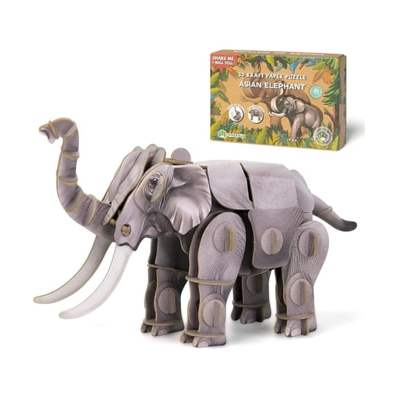 Make Bug MKBD0018 Voices of Nature Asian Elephant Puzzle Toys