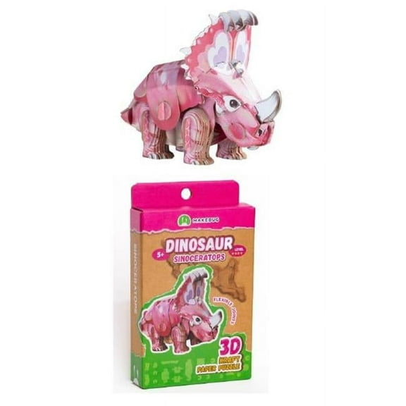 Make Bug MKBD0038 Tiny Series Dinosaur Sinoceratops Puzzle Toys