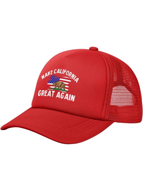 Make California Great Again mesh Baseball Cap Trucker Hat