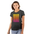 thumbnail image 1 of Make Changes Not Excuses Gradient Womens Slim Fit Graphic Tee Brisco Brands S, 1 of 5