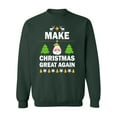 thumbnail image 1 of Make Christmas Great Again Sweatshirt Men -Image by Shutterstock, Male x-Large, 1 of 4