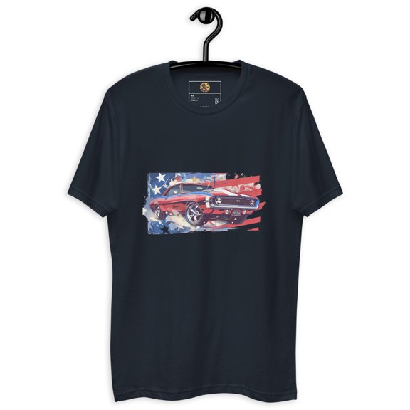 'Make Classic Cars Great Again' Short Sleeve T-shirt (Midnight Navy, M)