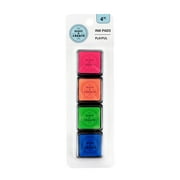 Make & Create Ink Pads for Adult Crafts and Scrapbooking, 4 Pieces, Playful,