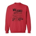 thumbnail image 1 of Make Disciples Fun Food Quote Sweatshirt Men -Image by Shutterstock, Male 3X-Large, 1 of 4