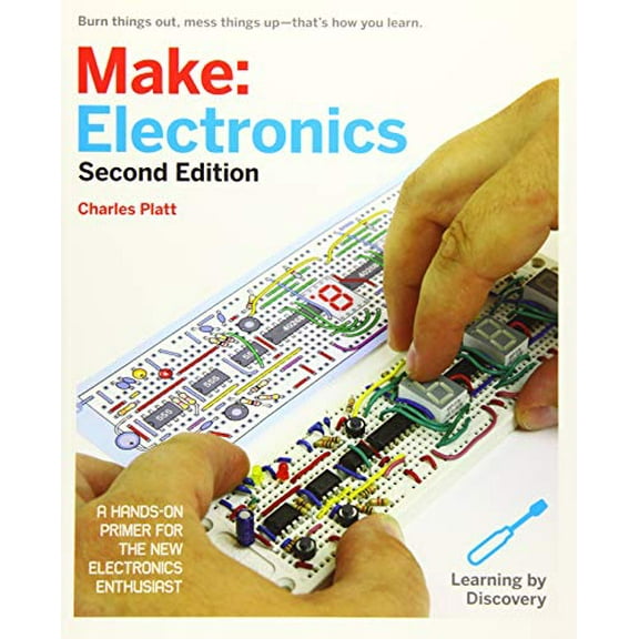 Pre-Owned Make: Electronics: Learning by Discovery (Paperback) by Charles Platt